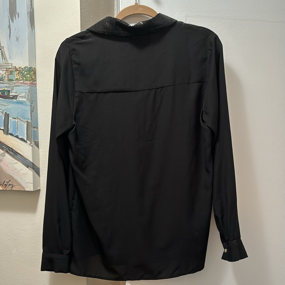 Black Button Down. - image 3